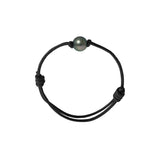 Bracelet homme en perle de Tahiti 10/11mm