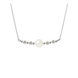 Collier MATÉA | Perle de Culture Blanche