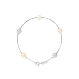 Bracelet Perles de Cutlure Ronde 6-7 mm Multicolor