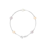 Bracelet Perles de Cutlure Ronde 6-7 mm Multicolor