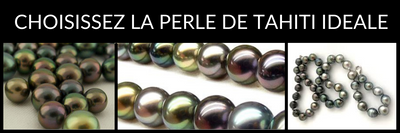 De véritables perles de Tahiti et de culture