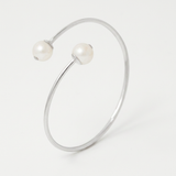 Bracelet Jonc KATALÏA | Perles Blanches