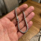 Bracelet "Rivière de Diamant" Ensemble avec Oxydes de Zirconium