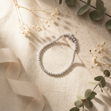 Bracelet "Rivière de Diamant" Ensemble avec Oxydes de Zirconium