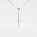 Collier TOI & MOI | Perles de Culture Rose Naturel