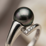 Bague AMARA | Or Blanc