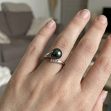 Bague AMARA | Or Blanc