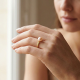 Bague DUCHESSE | Or Jaune & Perle de Culture Rose