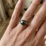 Bague ONDINE | Or Blanc