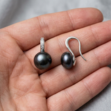 Boucles d'oreilles MOEA | Perles Noires