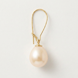 Boucles d'Oreilles TEHANI | Or Jaune & Perles de Culture Poire Roses