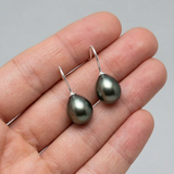 Boucles d'Oreilles DIANA | Argent & Perles de Tahiti