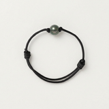 Bracelet homme en perle de Tahiti 10/11mm