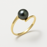 Bague ZIGZAG | Or Jaune & Perle de Tahiti