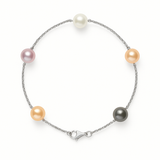 Bracelet Perles de Cutlure Ronde 6-7 mm Multicolor
