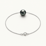 Bracelet TÉA | Argent & Perle de Tahiti