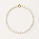 Collier NOELYSE | Or Jaune & Perles Blanches | 7/8 mm