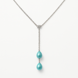 Collier TOI & MOI | Perles de Culture Turquoises