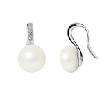 Boucles d'oreilles MOEA | Perles Blanches