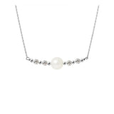 Collier MATÉA | Perle de Culture Blanche