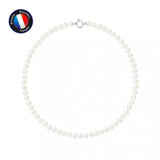 Collier LYSE | Argent & Perle de Culture Blanche 7/8mm