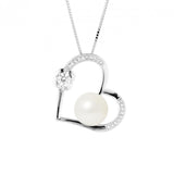 Collier AMURI | Argent & Perle Blanche