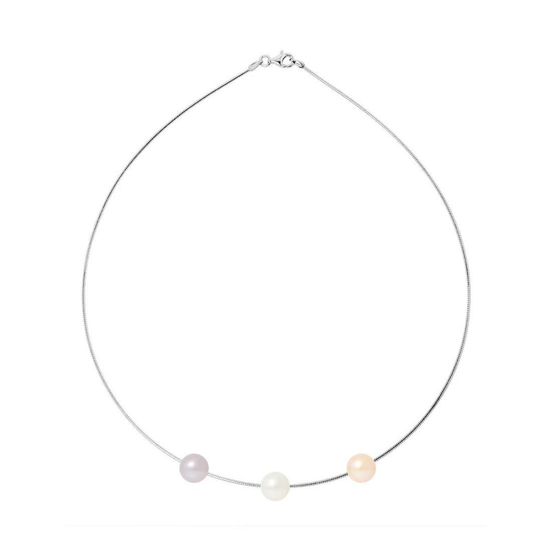 Collier ANGÈLE | Argent & Perles de cultures