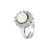 Bague LUANA | Perle Blanche