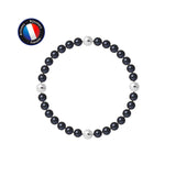 Bracelet Porte Bonheur - Perles d'Eau Douce Black Tahiti