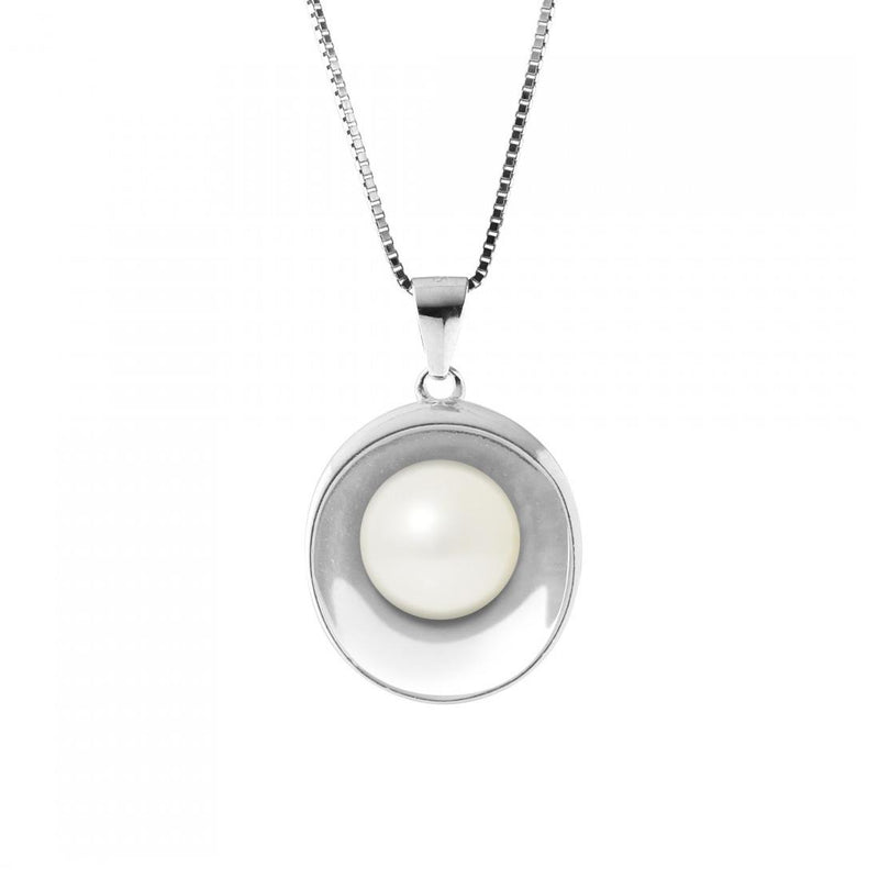 Collier MOON | Perle de Culture Blanche