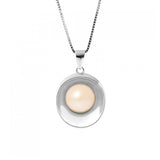 Collier MOON | Perle de Culture Rose