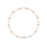 Bracelet Perles de Cutlure Ronde 5-6 mm Multicolor