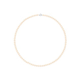 Collier NOELYSE | Argent & Perles Roses | 4/5 mm