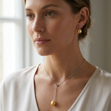 Duo Dorée — Collier & Boucles