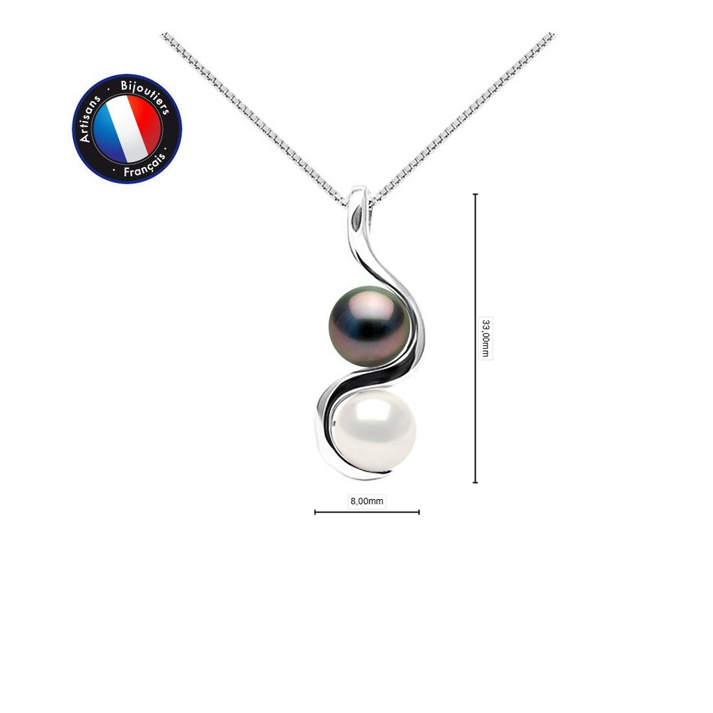 Pendentif Perle de Tahiti et Diamant - Antonio Roccabella Pendentif Perle de Tahiti et Diamant - Antonio Roccabella