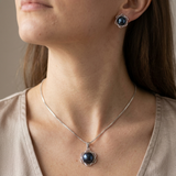 Duo Black Tahiti — Collier & Boucles