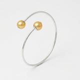 Bracelet Jonc KATALÏA | Perles Dorées