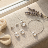 Parure  "SWAROVSKI Coeur" Complète
