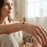 Bracelet TÉA | Argent & Perle de Tahiti