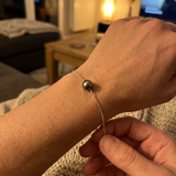 Bracelet TÉA | Argent & Perle de Tahiti