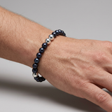Bracelet Porte Bonheur - Perles d'Eau Douce Black Tahiti