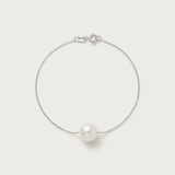 Bracelet TÉA | Argent & Perle de Culture Blanche