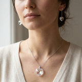 Parure  "SWAROVSKI Coeur" Complète