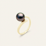 Bague ELISE | Or Jaune & Perle de Tahiti