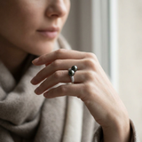Bague TOI & MOI | Oxydes de Zirconium & Perles de Tahiti
