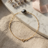 Bracelet ASHLEY | Or Jaune & Perle de Tahiti