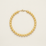 Bracelet Porte Bonheur - Perle d'Eau Douce Dorée