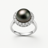 Bague FÉLICIA | Argent & Perles de Tahiti