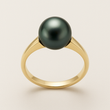 Bague IRINA | Or Jaune & Perle de Tahiti - 8/9mm