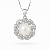 Collier COROLLE | Argent & Perle de Culture Blanche